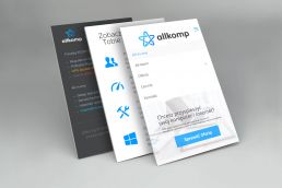 Portfolio johnny10 Allkomp responsive web design smartfon