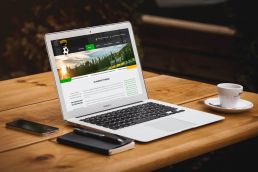 Portfolio johnny10 KS Harnaś Tymbark responsive web design macbook