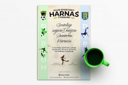 Portfolio johnny10 KS Harnaś Tymbark dyplom