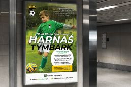 Portfolio johnny10 KS Harnaś Tymbark plakat